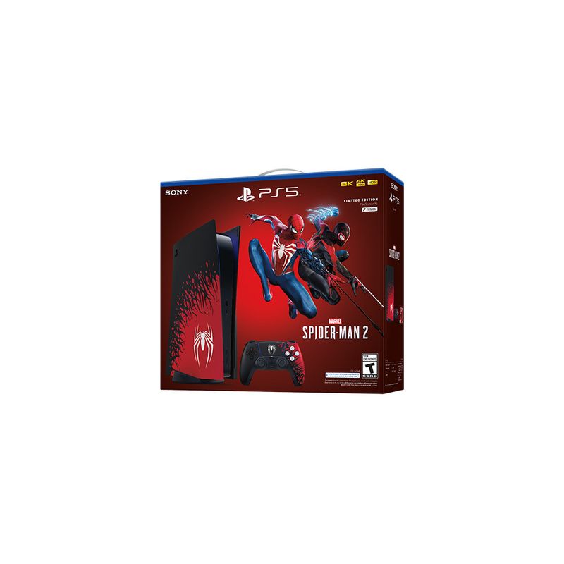 Playstation 5 COVER para Consola PS5 DIGITAL Edición Limitada Marvel's Spider  Man 2 : : Videojuegos