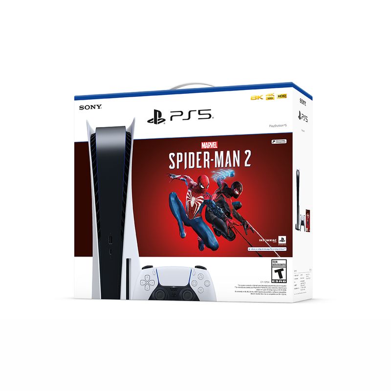 Sony Pack DualSense Mando Inalámbrico para PS5 + Marvel's Spider-Man Miles  Morales