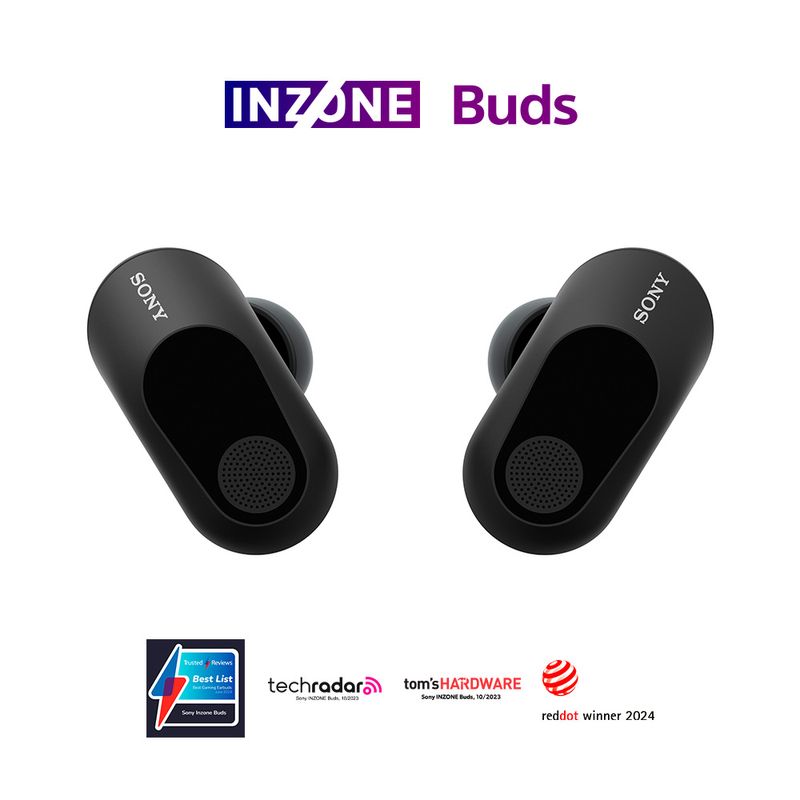 Auriculares “True Wireless” inalámbricos con Noise Cancelling para juegos  INZONE Buds